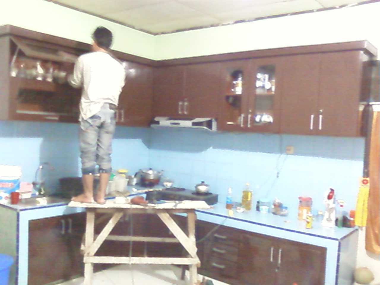 Image result for Buat Kabinet Dapur Atas Yang Profesional